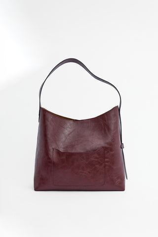 Corly Shopper Çanta Bordo