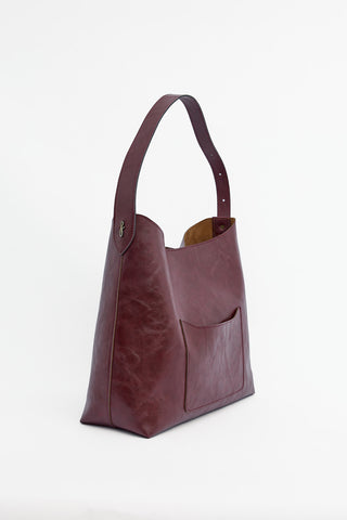 Corly Shopper Çanta Bordo