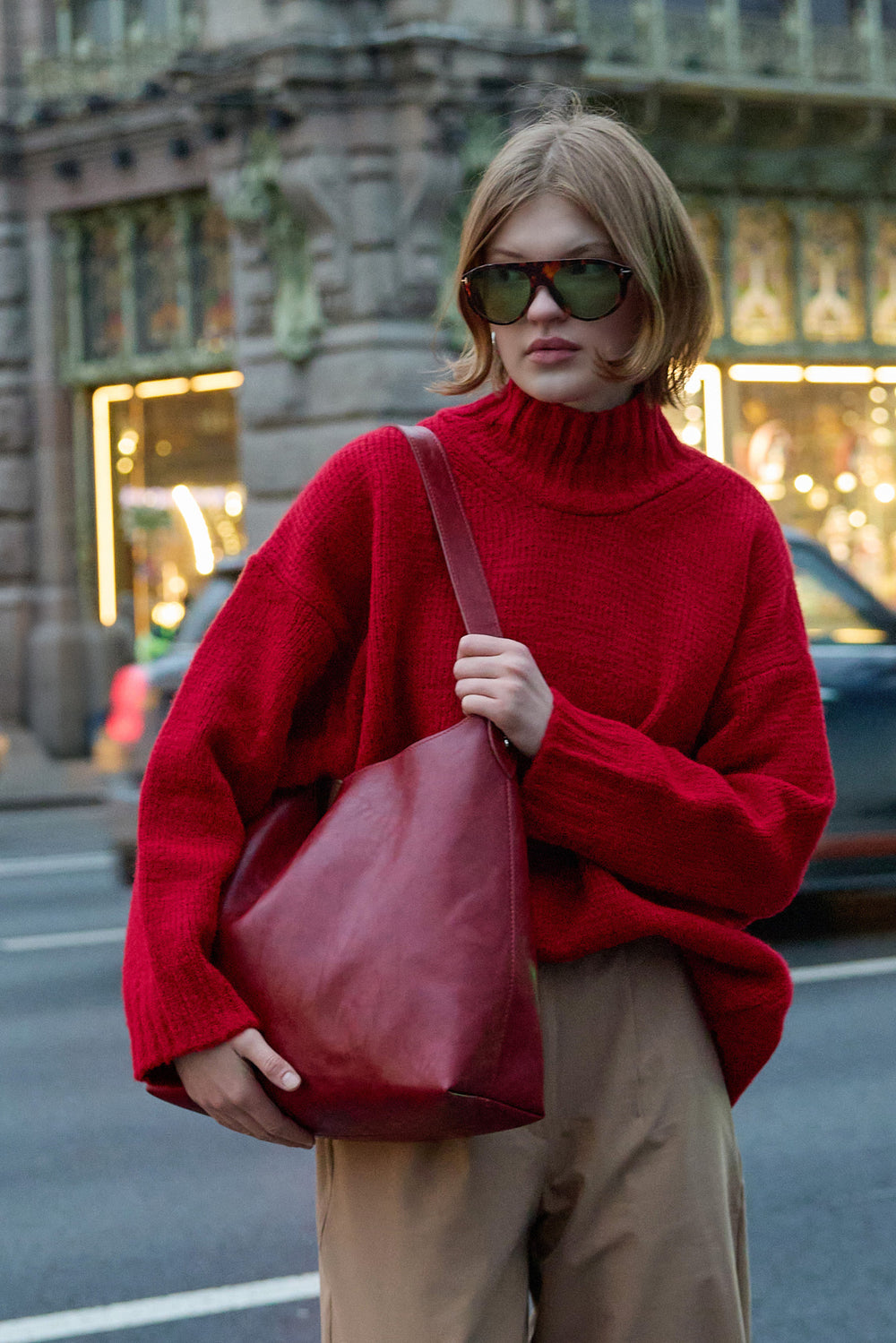 Corly Shopper Çanta Kırmızı