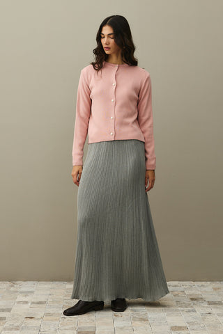 Crop Hırka Pembe