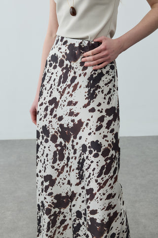 Desenli Twill Etek Ekru
