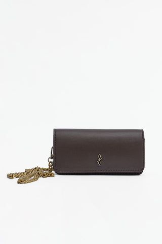 Dikdörtgen Baget Çanta Kahverengi