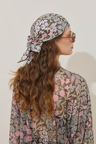 Dreamy Garden Bandana Haki