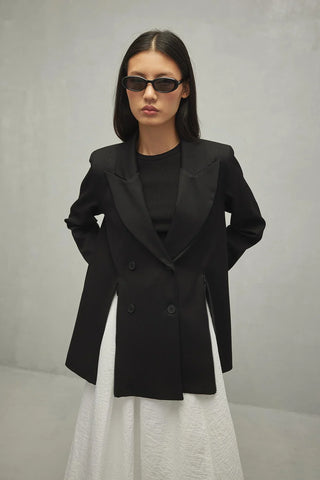 Zippered Jacket Black