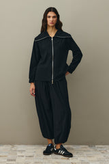 Fermuarlı Light Touch Takım Siyah