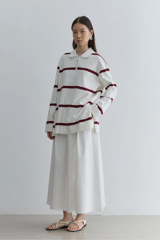 Fermuarlı Premium Sweatshirt Bordo - Fahhar Design