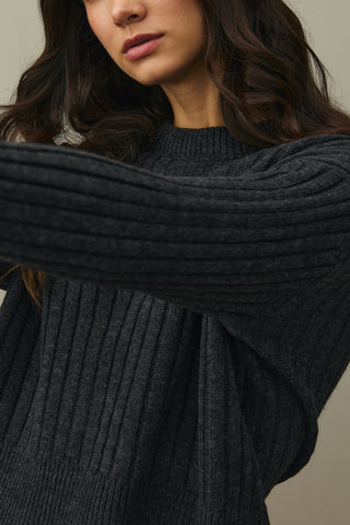 Fitilli Basic Crop Kazak Antrasit