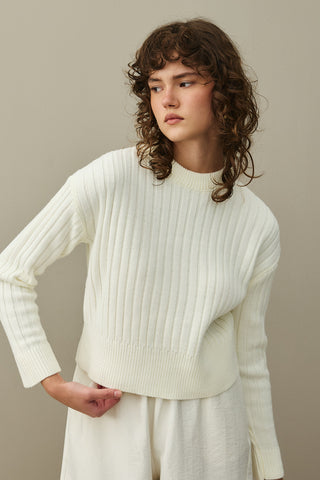 Fitilli Basic Crop Kazak Ekru