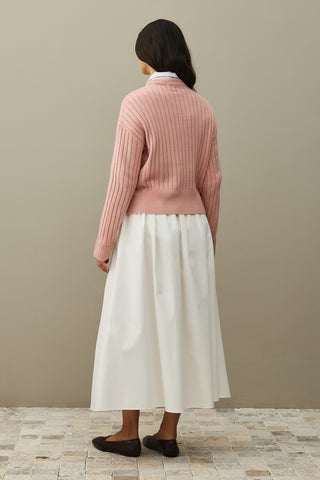 Fitilli Basic Crop Kazak Pembe