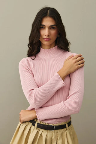 Fitilli Basic Kazak Pembe