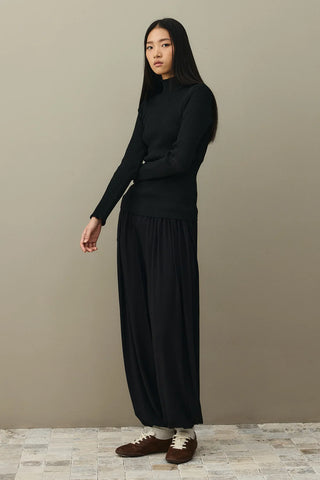 Fitilli Basic Kazak Siyah