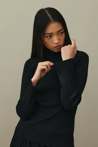 Fitilli Basic Kazak Siyah