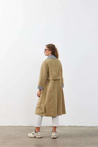 Garnili Trençkot Yeşil - Fahhar Design