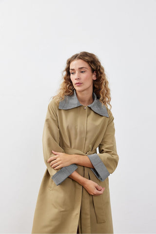 Garnili Trençkot Yeşil - Fahhar Design