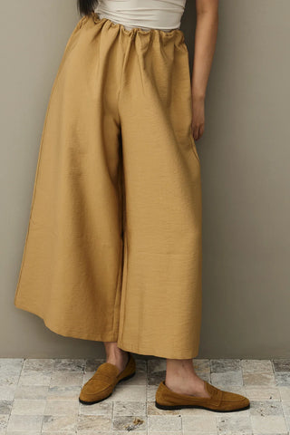 Geniş Pantolon Camel