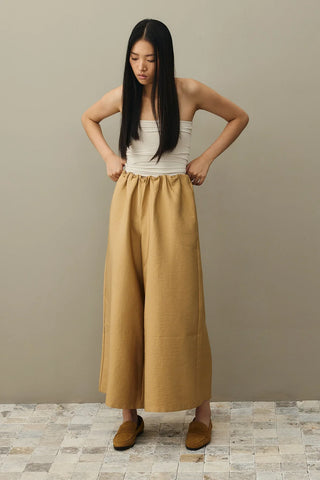 Geniş Pantolon Camel