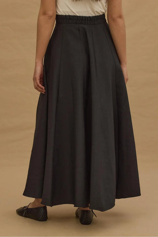 Godeli Maxi Etek Siyah - Fahhar Design