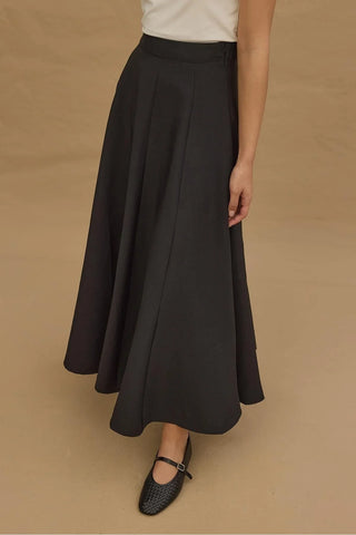 Godeli Maxi Etek Siyah - Fahhar Design