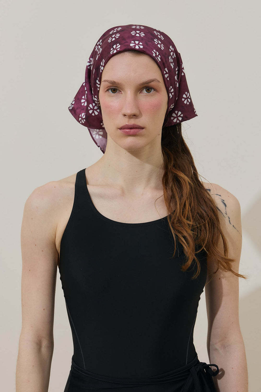 Heritage Garden Bandana Bordo