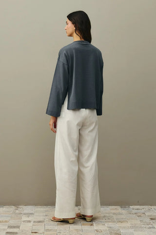 Fine Knit Sweater Anthracite