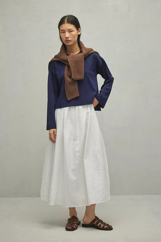 İnce Triko Kazak Lacivert - Fahhar Design