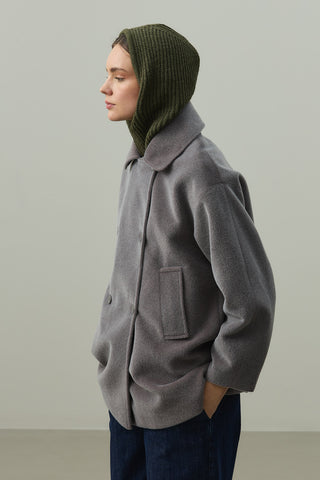 İpli Balaclava Bere Başlık Haki