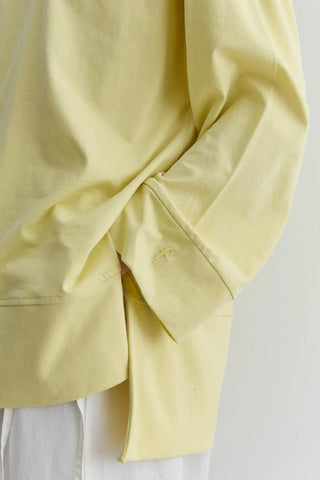 Kalın Katlamalı Sweatshirt Sarı - Fahhar Design