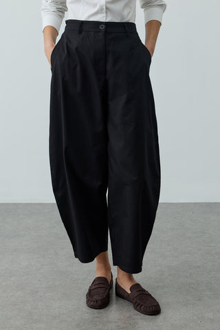 Kanvas Balon Pantolon Siyah