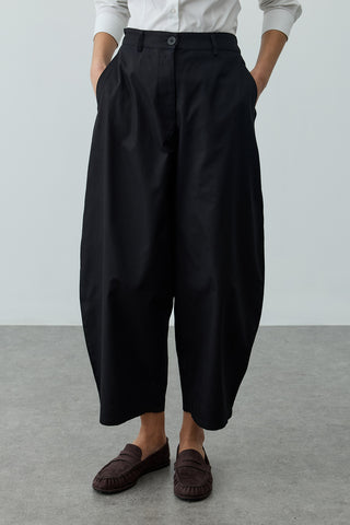 Kanvas Balon Pantolon Siyah
