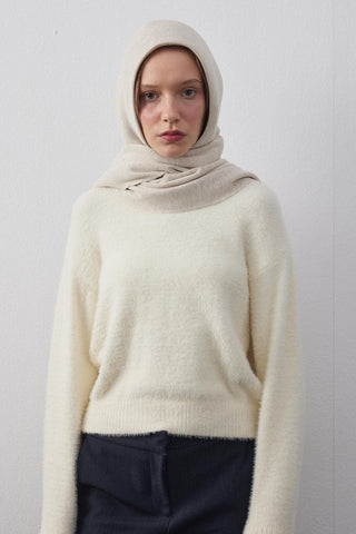 Kapüşonlu Atkı Taş - Fahhar Design