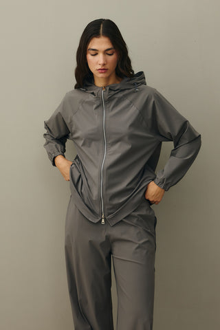 Kapüşonlu Light Touch Takım Antrasit