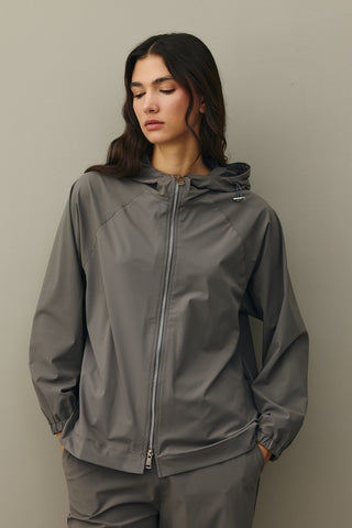 Kapüşonlu Light Touch Takım Antrasit
