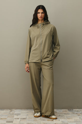 Kapüşonlu Light Touch Takım Küf Yeşili