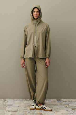 Kapüşonlu Light Touch Takım Küf Yeşili