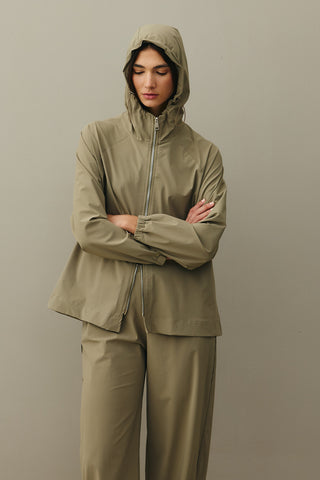 Kapüşonlu Light Touch Takım Küf Yeşili