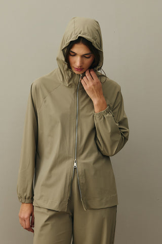 Kapüşonlu Light Touch Takım Küf Yeşili