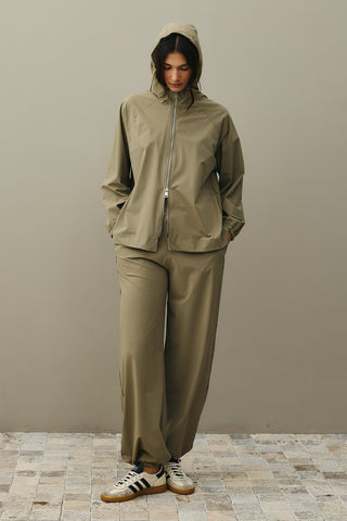Kapüşonlu Light Touch Takım Küf Yeşili