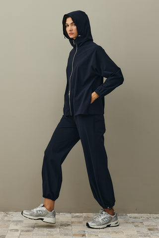 Kapüşonlu Light Touch Takım Lacivert