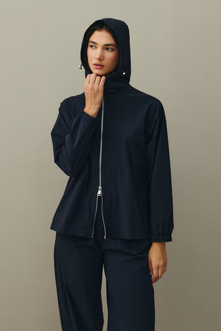 Kapüşonlu Light Touch Takım Lacivert
