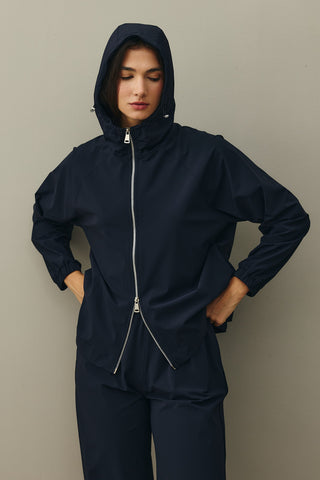 Kapüşonlu Light Touch Takım Lacivert