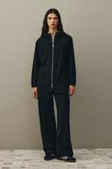 Kapüşonlu Light Touch Takım Siyah