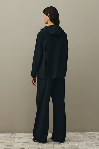 Kapüşonlu Light Touch Takım Siyah