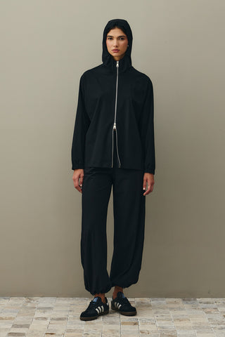 Kapüşonlu Light Touch Takım Siyah
