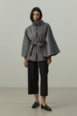 Kaşe Panço Ceket Antrasit