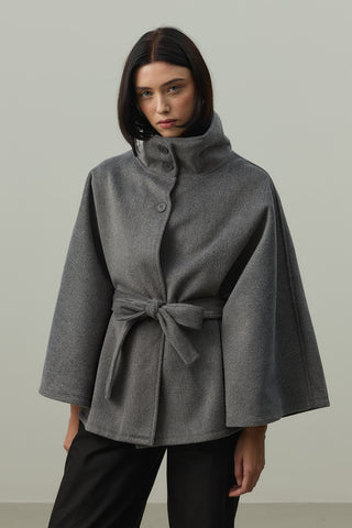 Kaşe Panço Ceket Antrasit