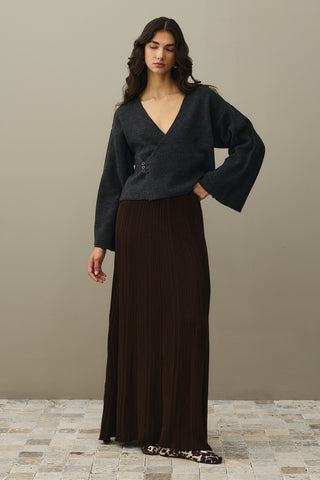 Kimono Hırka Antrasit