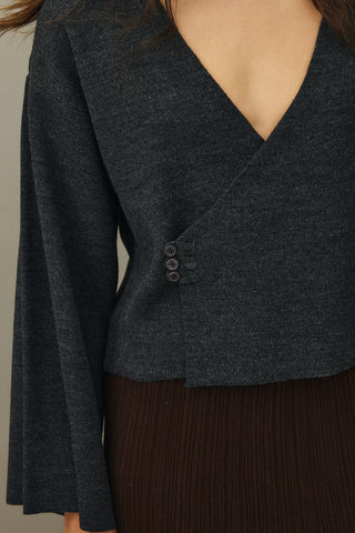 Kimono Hırka Antrasit