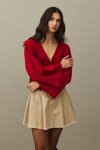 Kimono Hırka Kırmızı