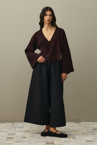 Kimono Hırka Mürdüm