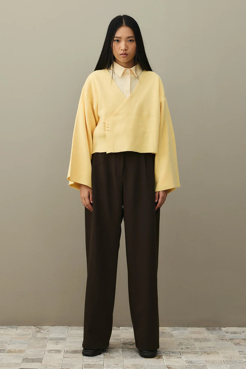 Kimono Cardigan Yellow